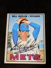 1967 Topps #144 Bill Hepler New York Mets MLB Vintage Baseball Card