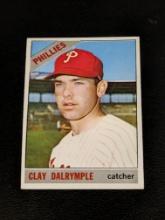 1966 Topps #202 Clay Dalrymple Philadelphia Phillies Vintage Baseball Card