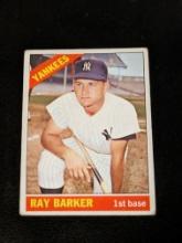 1966 Topps Ray Barker New York Yankees Vintage Baseball Card #323