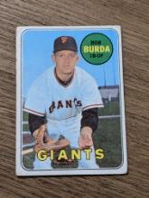 1969 Topps #392 Bob Burda San Francisco Giants Vintage Baseball Card