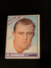 1966 Topps #173 Al Spangler California Angels Vintage Baseball Card