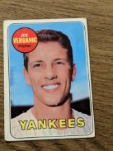 Vintage 1969 Topps Baseball #541 Joe Verbanic