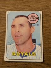 1969 Topps #239 Bob Taylor Kansas City Royals Vintage Baseball Card