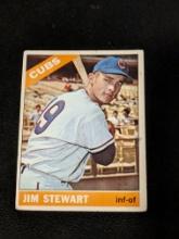 1966 Topps Jim Stewart Chicago Cubs Vintage Baseball Card #63