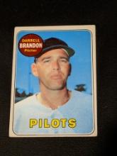 1969 Topps Baseball #301 Darrell Brandon