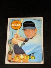 1969 Topps #312 Lee Elia - Chicago Cubs Vintage
