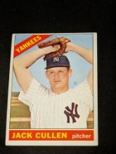 1966 Topps Jack Cullen New York Yankees Vintage Baseball Card #31