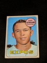 Vintage 1969 Topps #326 Gary Sutherland Vintage Montreal Expos Baseball Card