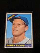 Bobby Klaus 1966 Topps New York Mets Vintage Baseball Card #108