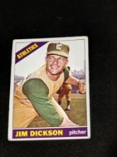 1966 Topps Set Break #201 Jim Dickson Kansas City Athletics Card VINTAGE