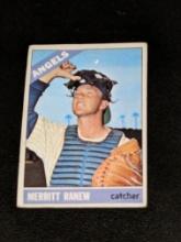1966 Topps Vintage #62 Merritt Ranew California Angels Baseball Card