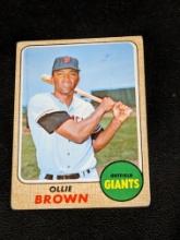 1968 Topps Baseball #223 Ollie Brown