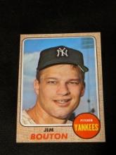 1968 Topps Jim Bouton PSA Authentic New York Yankees Card #562