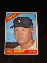 1966 Topps Hal Reniff #68 Vintage New York Yankees Baseball Card