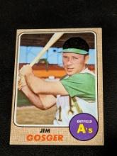 1968 Topps Baseball #343 Jim Gosger