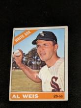 1966 Topps Baseball Al Weis #66 Chicago White Sox Vintage Card