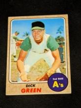 1968 Topps Baseball #303 Dick Green
