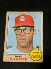 1968 Topps Baseball #46 Dave Ricketts
