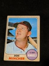 1968 Topps Baseball #75 Don Mincher