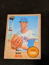 1968 Topps Baseball#339 Rich Nye Chicago Cubs