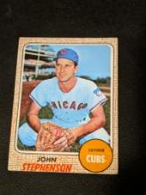 1968 Topps Baseball John Stephenson #83 Chicago Cubs Vintage MLB Card