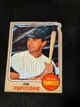 1968 Topps Baseball #195 Joe Pepitone