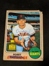 1968 Topps Baseball #126 Bobby Etheridge