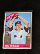 1966 Topps 135 Dave Morehead Boston Red Sox Vintage Baseball Card