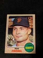 1968 Topps Baseball #333 Ron Herbel