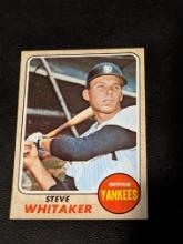 1968 Topps Baseball #383 Steve Whitaker