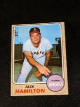 1968 Topps Jack Hamilton California Angels #193