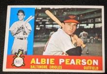 1960 Topps Albie Pearson Baltimore Orioles #241 Vintage Baseball Card