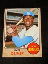 1968 Topps Baseball #124 Nate Oliver