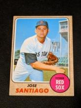 1968 Topps Jose Santiago Boston Red Sox #123