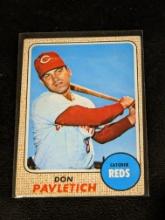 1968 Topps Don Pavletich Cincinnati Reds #108