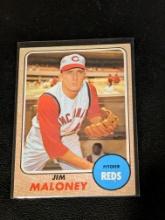 1968 Topps Baseball #425 Jim Maloney