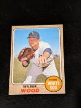 1968 Topps Baseball #585 Wilbur Wood