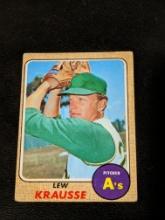 1968 Topps Baseball #458 Lew Krausse