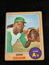 John Odom 1968 Topps #501 VGEX+ Vintage MLB