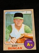 1968 Topps Baseball #261 Dave Duncan