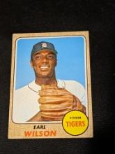 1968 Topps Baseball #160 Earl Wilson