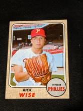 1968 Topps Baseball #262 Rick Wise