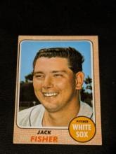 1968 Topps Baseball #444 Jack Fisher