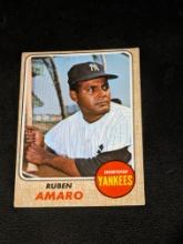 1968 Topps Ruben Amaro New York Yankees #138