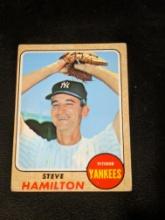 1968 Topps Baseball #496 Steve Hamilton