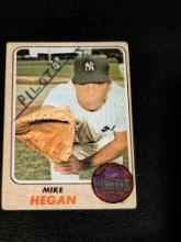 1968 Topps Baseball #402 Mike Hegan