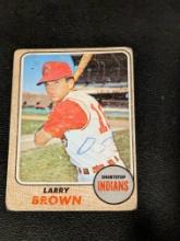 1968 Topps Baseball #197 Larry Brown