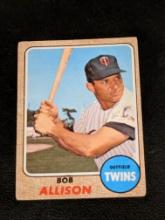 1968 Topps Baseball #335 Bob Allison