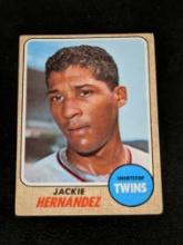 1968 Topps Baseball #352 Jackie Hernandez