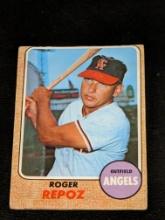 1968 Topps Baseball #587 Roger Repoz